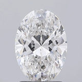 1.65ct Oval Lab Grown Diamond (Colour F, Clarity VS1, IGI Certified)