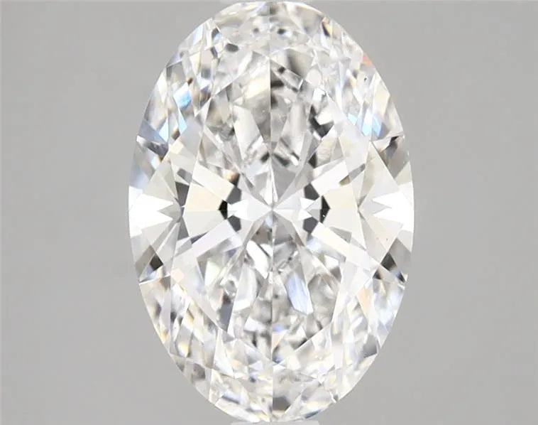 1.68ct Oval Lab Grown Diamond (Colour D, Clarity VS2, IGI Certified)