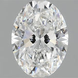 1.68ct Oval Lab Grown Diamond (Colour E, Clarity VVS2, IGI Certified)