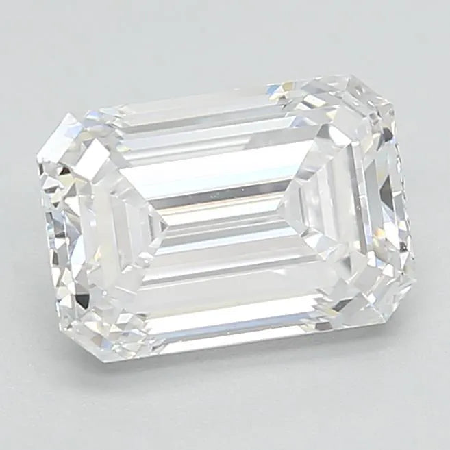 1.70ct Emerald Lab Grown Diamond (Colour D, Clarity VVS2, IGI Certified)
