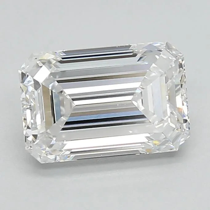 1.70ct Emerald Lab Grown Diamond (Colour D, Clarity VVS2, IGI Certified)