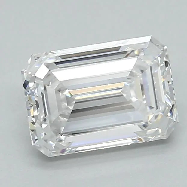 1.70ct Emerald Lab Grown Diamond (Colour D, Clarity VVS2, IGI Certified)