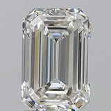 1.70ct Emerald Lab Grown Diamond (Colour G, Clarity VS2, IGI Certified)