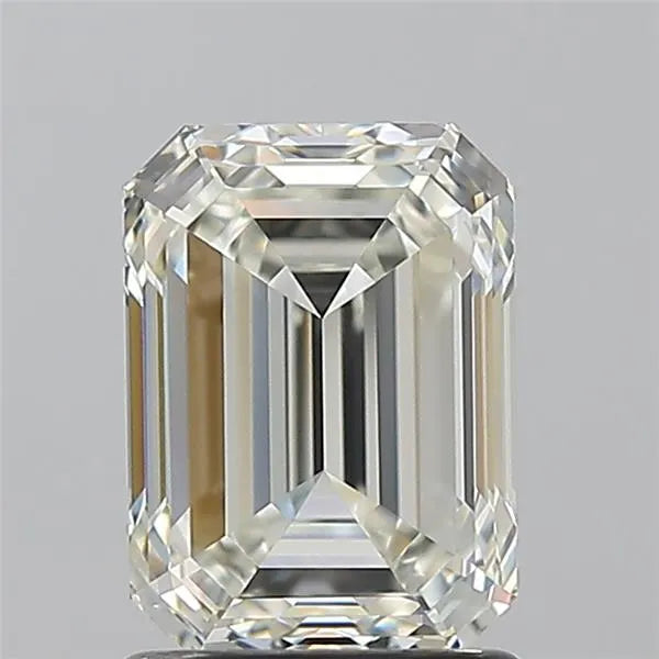 1.70ct Emerald Natural Diamond (Colour H, Clarity VVS1, HRD Certified)