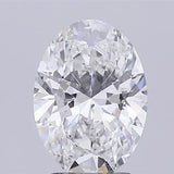 1.70ct Oval Lab Grown Diamond (Colour G, Clarity VS1, IGI Certified)
