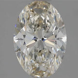 1.70ct Oval Natural Diamond (Colour J, Clarity VVS1, GIA Certified)