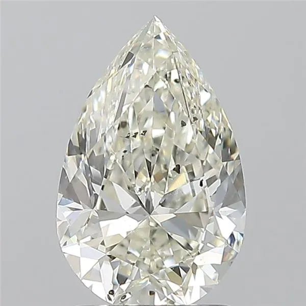 1.70ct Pear Natural Diamond (Colour J, Clarity SI1, HRD Certified)