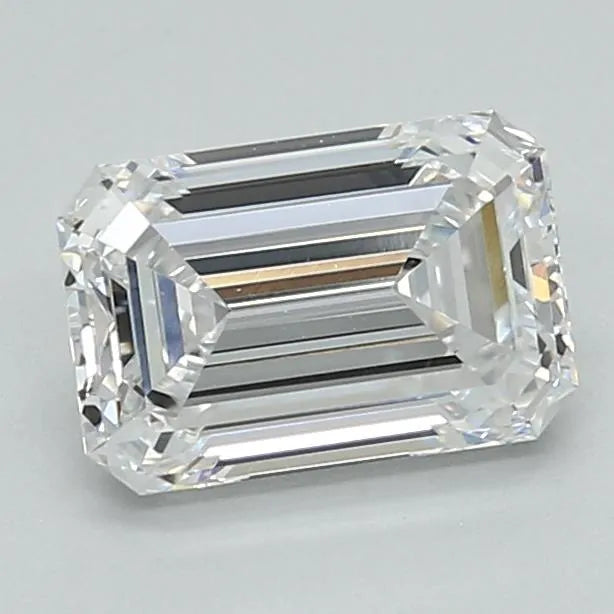 1.71ct Emerald Lab Grown Diamond (Colour D, Clarity VVS2, IGI Certified)