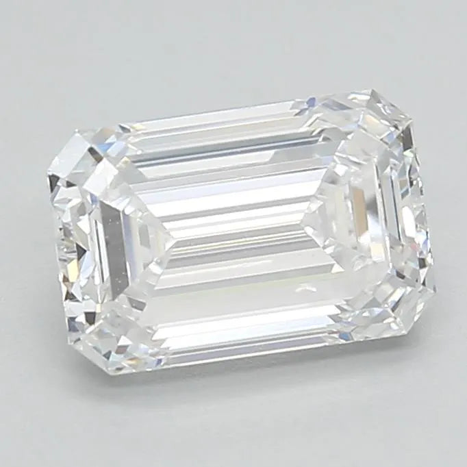1.71ct Emerald Lab Grown Diamond (Colour D, Clarity VVS2, IGI Certified)