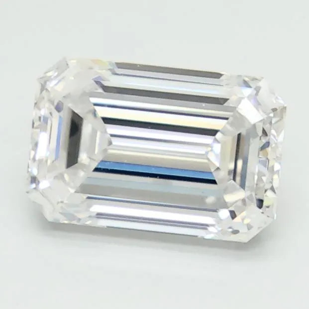 1.71ct Emerald Lab Grown Diamond (Colour D, Clarity VVS2, IGI Certified)