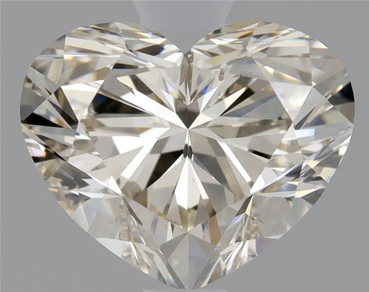 1.71ct Heart Natural Diamond (Colour J, Clarity SI1, HRD Certified)