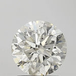 1.71ct Round Natural Diamond (Colour H, Clarity I1, Cut VG, IGI Certified)