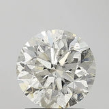 1.71ct Round Natural Diamond (Colour H, Clarity I1, Cut VG, IGI Certified)