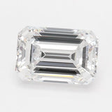 1.76ct Emerald Lab Grown Diamond (Colour D, Clarity IF, IGI Certified)
