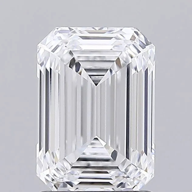 1.76ct Emerald Lab Grown Diamond (Colour D, Clarity VVS1, IGI Certified)