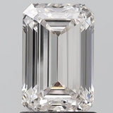 1.76ct Emerald Lab Grown Diamond (Colour H, Clarity VVS2, IGI Certified)