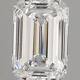 1.78ct Emerald Lab Grown Diamond (Colour D, Clarity VVS2, IGI Certified)