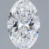 1.78ct Oval Lab Grown Diamond (Colour D, Clarity VVS2, IGI Certified)