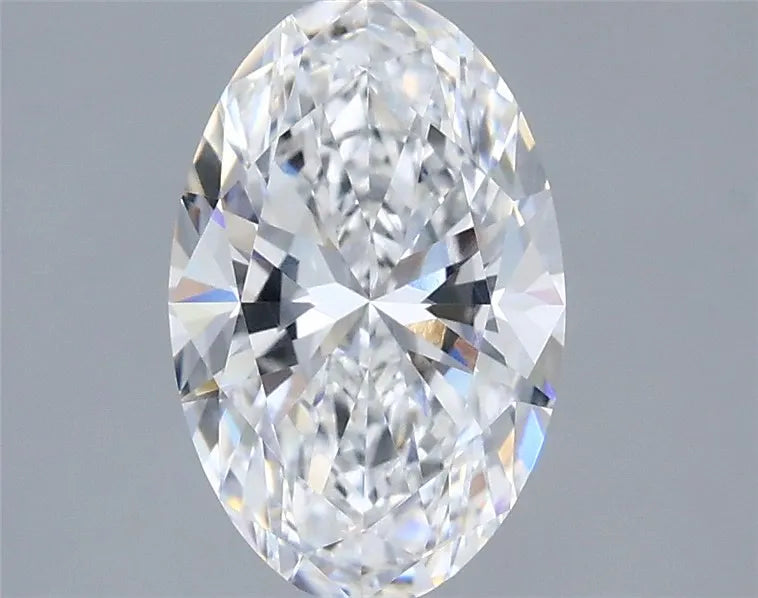 1.78ct Oval Lab Grown Diamond (Colour D, Clarity VVS2, IGI Certified)