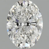 1.82ct Oval Lab Grown Diamond (Colour G, Clarity VS1, IGI Certified)