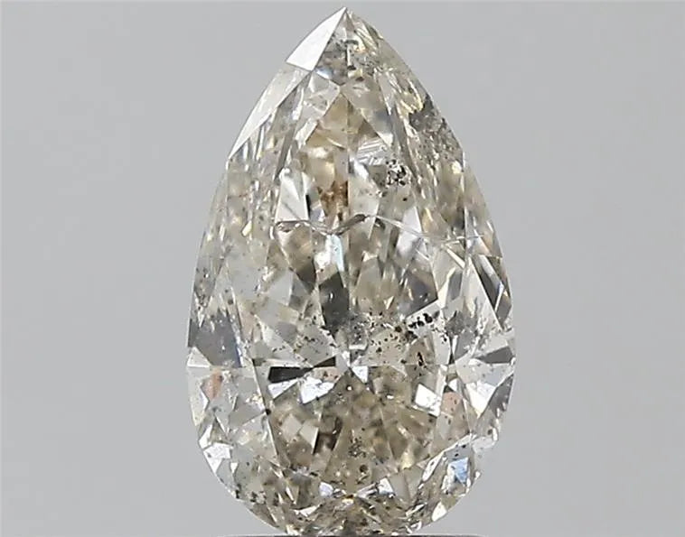 1.83ct Pear Natural Diamond (Colour J, Clarity I1, HRD Certified)
