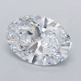 1.89ct Oval Lab Grown Diamond (Colour D, Clarity FL, IGI Certified)