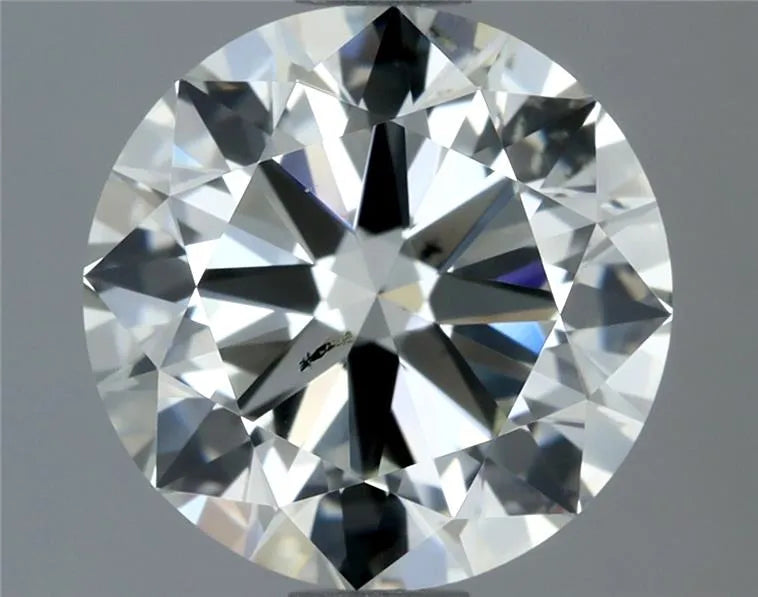 1.90ct Round Natural Diamond (Colour J, Clarity SI1, Cut EX, IGI Certified)
