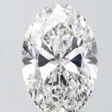1.94ct Oval Lab Grown Diamond (Colour D, Clarity VVS2, IGI Certified)