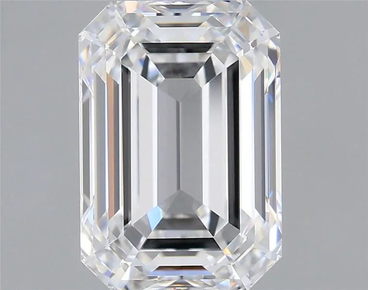 1.95ct Emerald Lab Grown Diamond (Colour D, Clarity IF, IGI Certified)