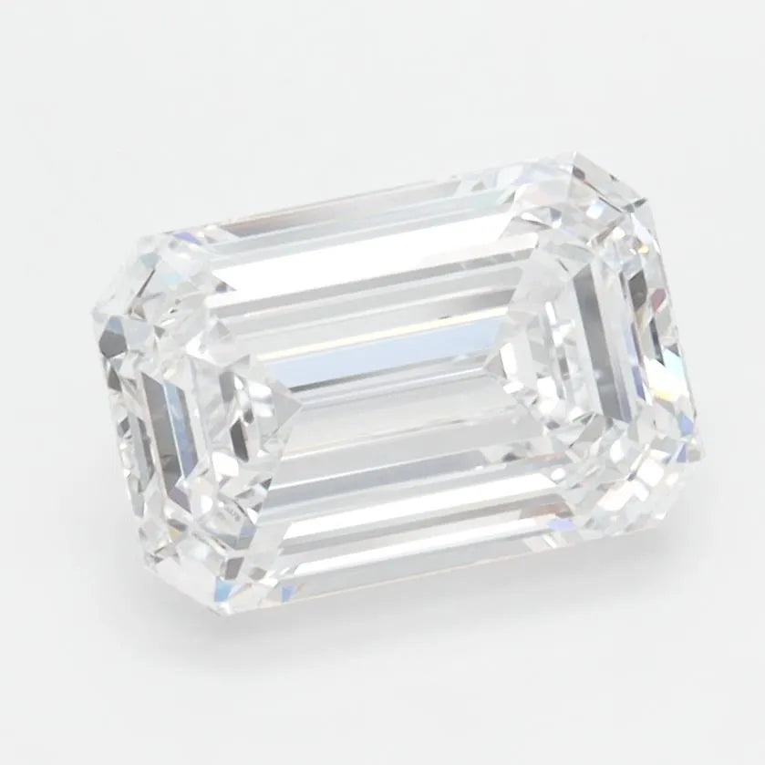 1.95ct Emerald Lab Grown Diamond (Colour D, Clarity VVS1, IGI Certified)