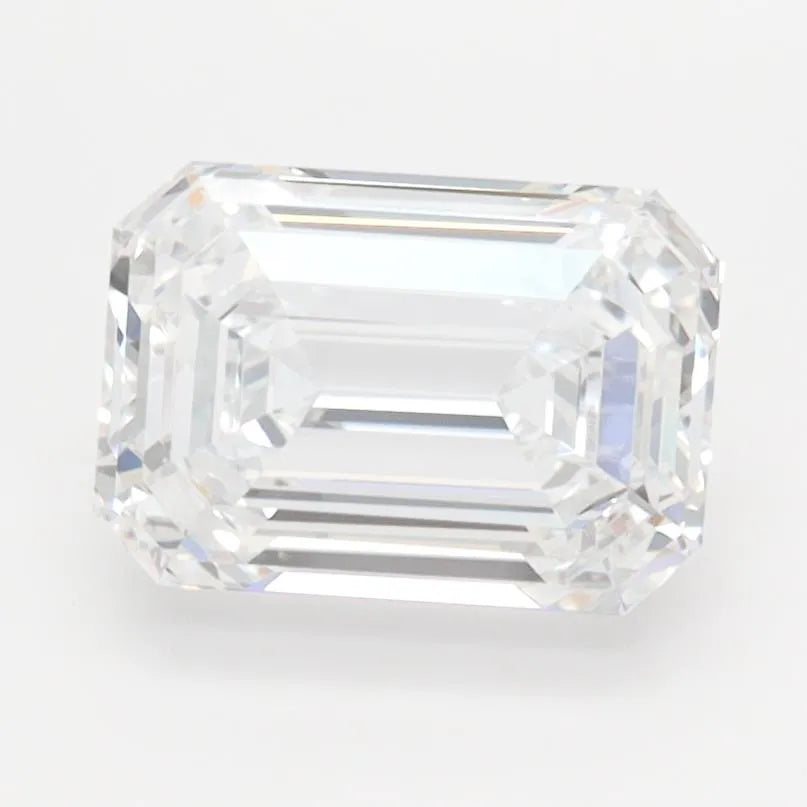 1.96ct Emerald Lab Grown Diamond (Colour D, Clarity VVS1, IGI Certified)