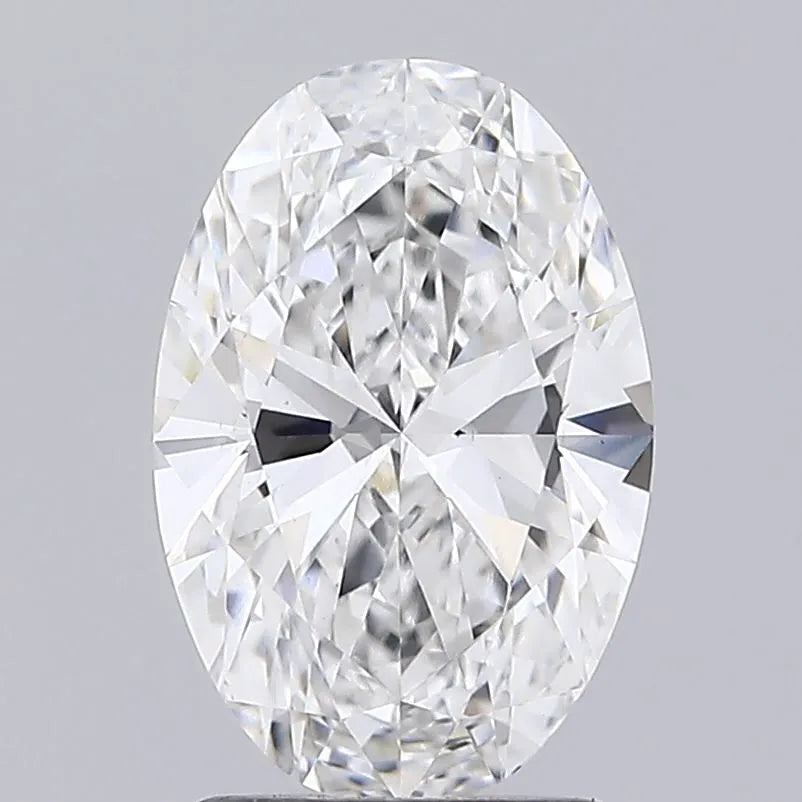 1.98ct Oval Lab Grown Diamond (Colour E, Clarity VS1, IGI Certified)