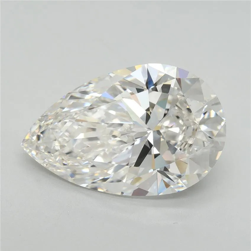 10.08ct Pear Lab Grown Diamond (Colour G, Clarity VVS2, IGI Certified)