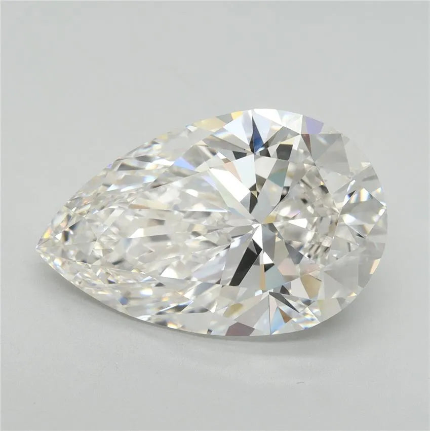10.08ct Pear Lab Grown Diamond (Colour G, Clarity VVS2, IGI Certified)