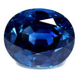 10.98ct Oval Natural Sapphire (Colour Blue, Clarity Eye Clean, Cut Faceted)