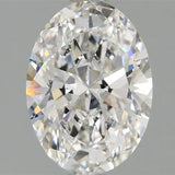 1.86ct Oval Lab Grown Diamond (Colour E, Clarity VVS1, IGI Certified)