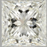 1.00ct Princess Natural Diamond (Colour I, Clarity VVS2, Cut EX, IGI Certified)