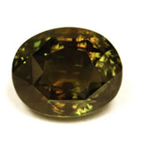 12.98ct Oval Natural Alexandrite (Colour Green, Clarity Slightly Included, Cut Faceted)