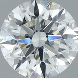 0.55ct Round Natural Diamond (Colour G, Clarity VVS2, Cut EX, IGI Certified)