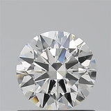 0.61ct Round Natural Diamond (Colour F, Clarity SI1, Cut EX, GIA Certified)