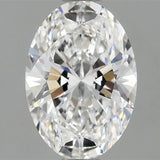 1.50ct Oval Lab Grown Diamond (Colour E, Clarity VVS2, IGI Certified)