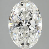 2.74ct Oval Lab Grown Diamond (Colour G, Clarity VS1, IGI Certified)