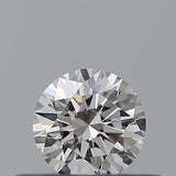 0.26ct Round Natural Diamond (Colour E, Clarity IF, Cut EX, GIA Certified)