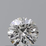 0.30ct Round Natural Diamond (Colour F, Clarity VVS1, Cut EX, GIA Certified)