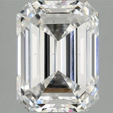 4.00ct Emerald Lab Grown Diamond (Colour E, Clarity VS2, IGI Certified)
