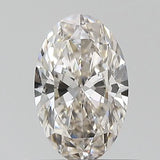 0.40ct Oval Natural Diamond (Colour K, Clarity VS2, GIA Certified)