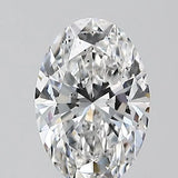 1.04ct Oval Lab Grown Diamond (Colour E, Clarity SI1, IGI Certified)