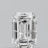 0.31ct Emerald Natural Diamond (Colour E, Clarity I2, GIA Certified)