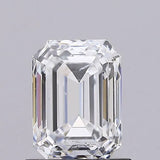 1.00ct Emerald Lab Grown Diamond (Colour D, Clarity SI2, IGI Certified)