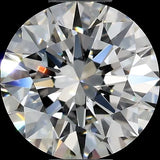 0.46ct Round Natural Diamond (Colour F, Clarity IF, Cut EX, GIA Certified)